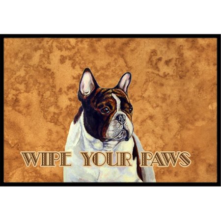 MICASA 24 x 36 In. French Bulldog Wipe Your Paws Indoor Or Outdoor Mat MI54953